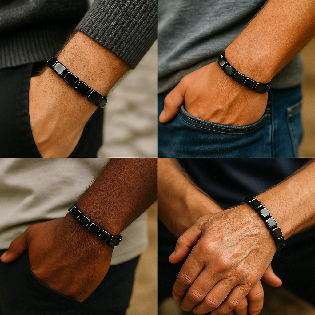 Starlyse Hematite Bracelet