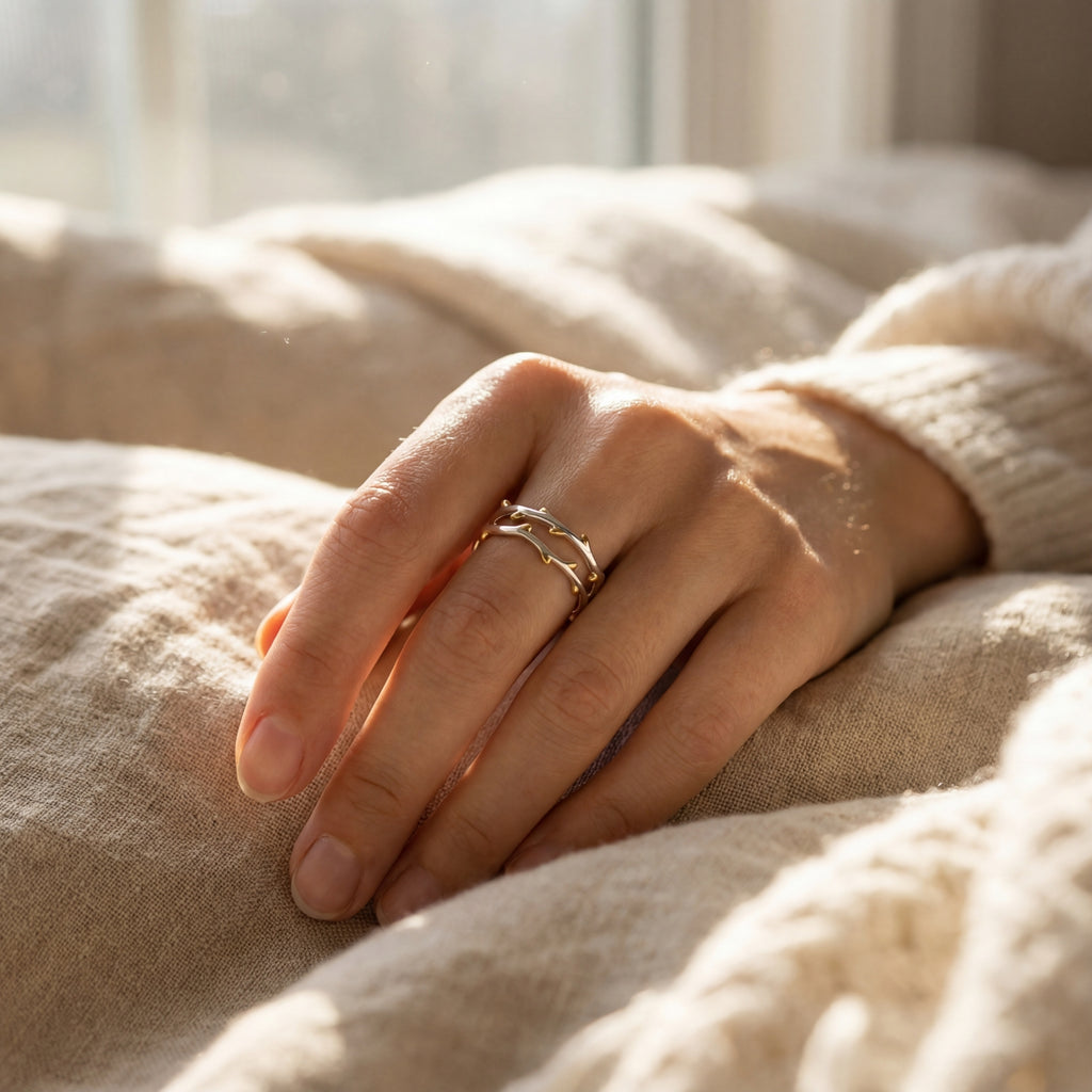 Bague Ajustable - Éclosion