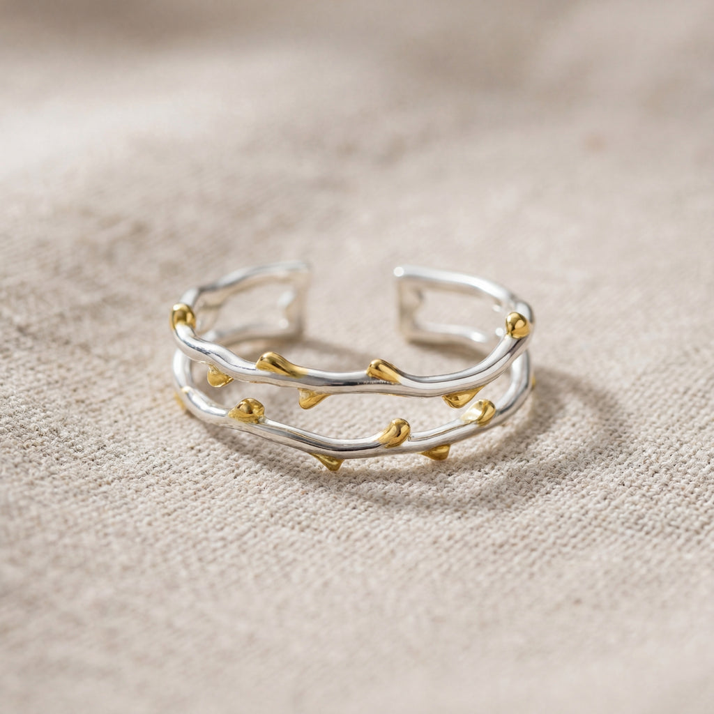 Bague Ajustable - Éclosion