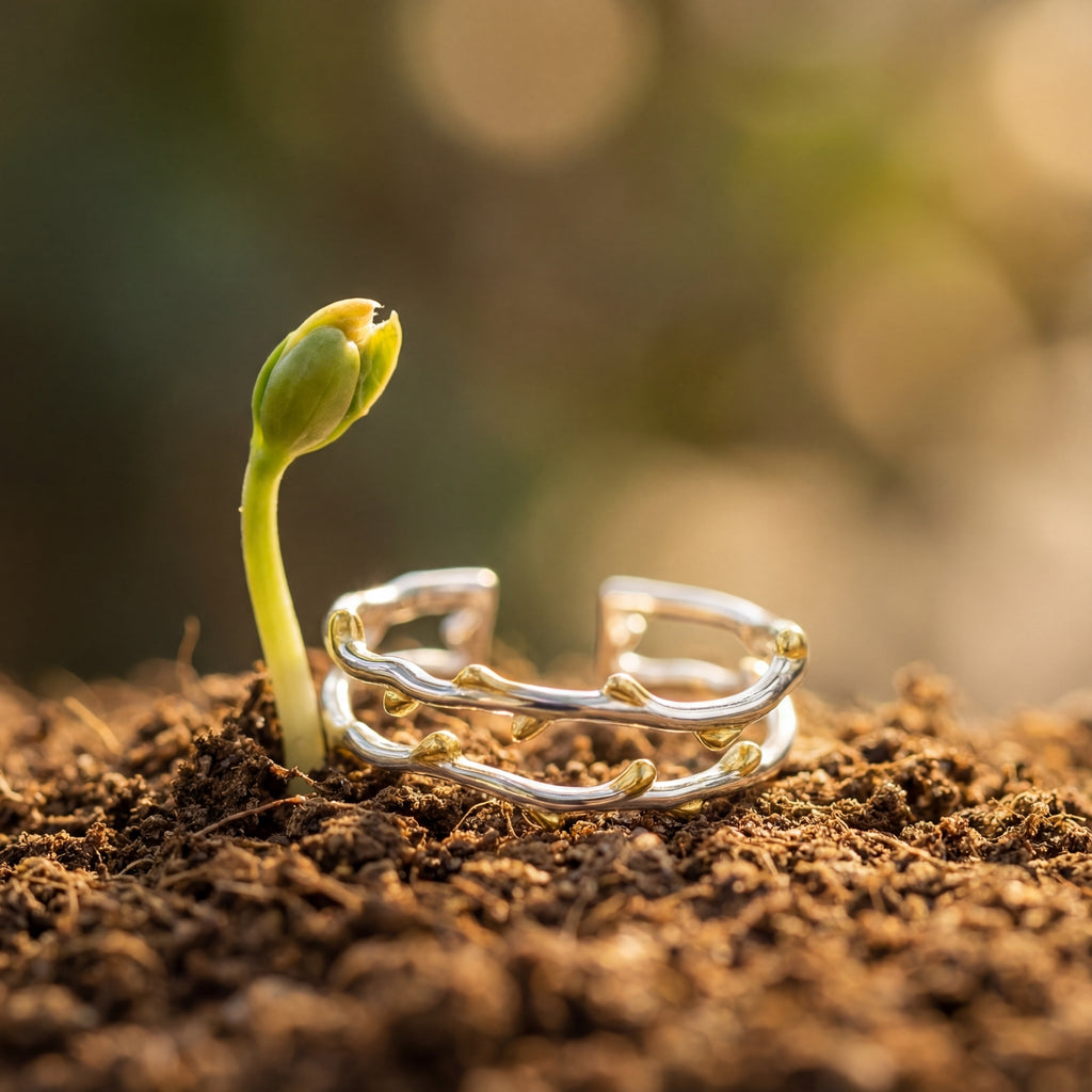 Bague Ajustable - Éclosion