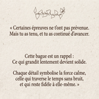 Bague Ajustable - Éclosion