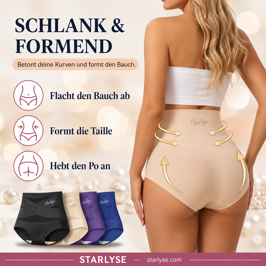 Nahtloser Formslip mit hoher Taille und Bauchkontrolle